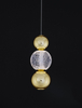Lampa wisząca Luces Exclusivas PONCE złoty LE42699
