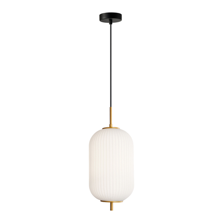 Lampa wisząca Italux Olmeto PND-28798-1-GD-WH Złoty