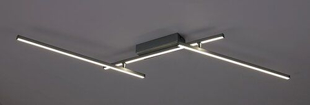 Lampa sufitowa Rabalux Negan 71019 srebrny