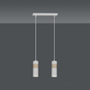 Lampa wisząca AKARI 2 WHITE Emibig 733/2 biały