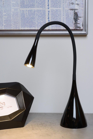 Lampa biurkowa Lucide ZOZY czarny 18650/03/30