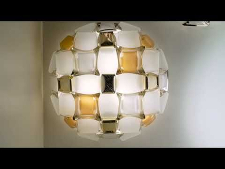Lampa sufitowa/kinkiet Slamp MID78PLF0000YW000 Mida Amber