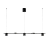 Lampa wisząca Abigali Glichio 35W 120cm liniowa nowoczesna czarna