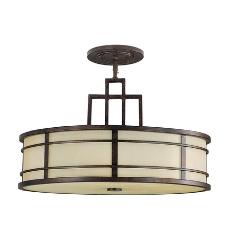 Lampa wisząca Elstead Lighting Fusion brąz FE-FUSION-P-L