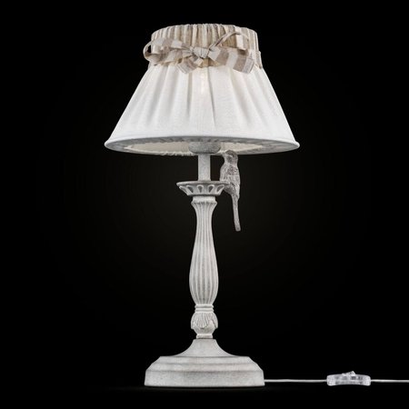 Lampa stołowa Maytoni ARM013-11-W Bird - Biały Antyczny