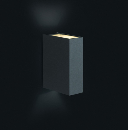 Kinkiet zewnętrzny Nowodvorski 4442 DRAS IP54 2x3W LED CREE