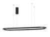 Lampa wisząca Luces Exclusivas SILAO czarny LE42797