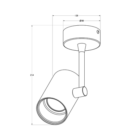 Spot Zuma Line 20014-WH 20014 Tori SL 1 WH