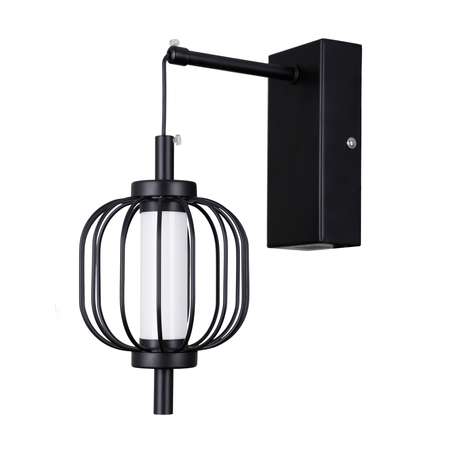 Kinkiet Italux Pedro WL-34405-1-BK Czarny mat, chrom
