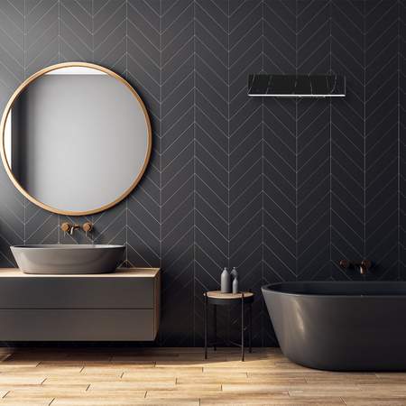 Milagro Kinkiet PIERCE BLACK 12W LED ML6471 CZARNY