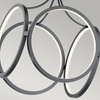 Lampa wisząca LED Ciri - Matowa czerń Quintiesse QN-CIRI-P-MBK