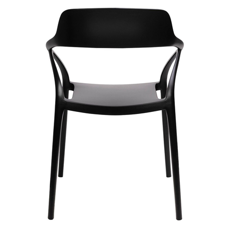 Krzesło GLORIA czarne - polipropylen