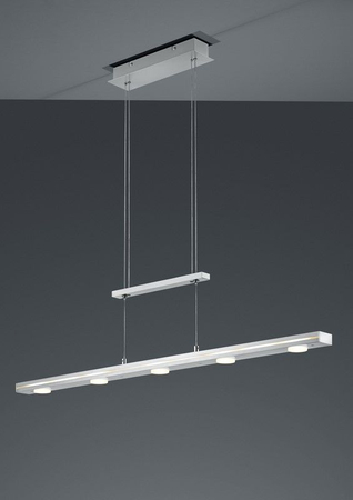 Lampa wisząca Trio 379190707 srebrny