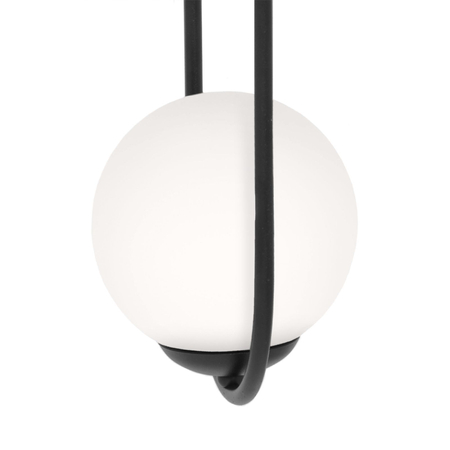 Lampa wisząca PARVA Kaja K-5100 biały/czarny