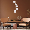 Lampa wisząca Zuma Line Ali 5648 biały/złoty