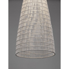 Lampa wisząca Luces Exclusivas GALIRIO LE45368 drewno jasne i ciemne, biały