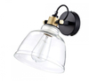 Kinkiet Maytoni T163-01-W Irving Clear - Czarny
