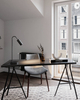 Lampa stołowa By Rydens Curve 4002580-4002 czarny matowy