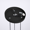 Sollux Lighting Lampa wisząca HALO 3P czarna SL.1715