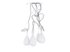 Lampa wisząca MIRAGE 6 Azzardo AZ0157 biały/chrom