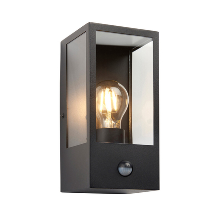 Kinkiet zewnętrzny Endon Lighting Oxford PIR 94995 czarny