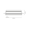 Eko-Light ZASILACZ LED 150W IP67 EKZAS1173 CZARNY