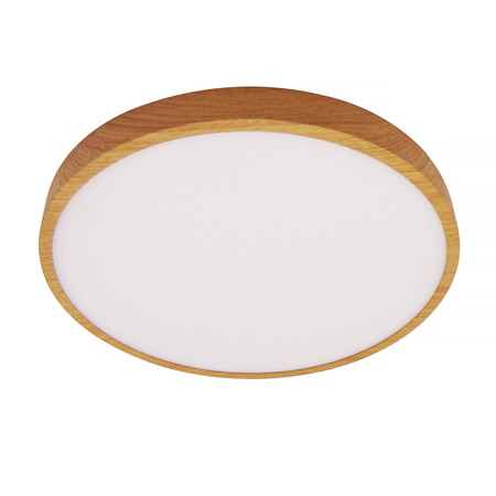 Plafon Italux Riberio PLF-75689-WD-3K Drewniany