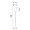 Lampa podłogowa Artemide 1410010A Gople