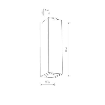 Spot LENS LED Nowodvorski 9112 czarny