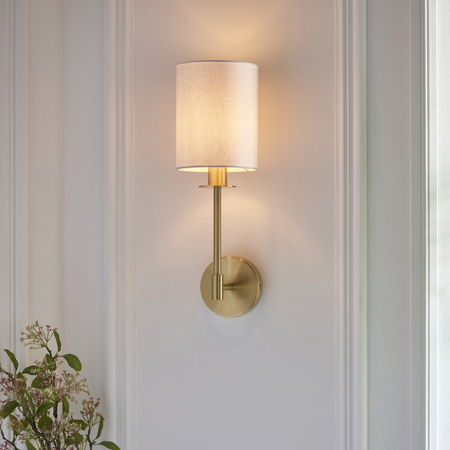 Kinkiet Endon Lighting Sancerre 99496 mosiądz