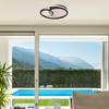 Lampa sufitowa Rabalux Leola 71044 czarny
