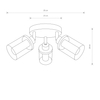 Lampa sufitowa VISTA Nowodvorski 8050 chrom