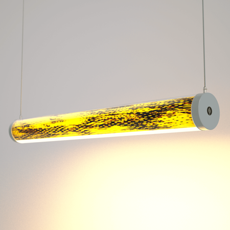 Lampa LED Wooden TUBE Bircheye Wi-Fi-Control