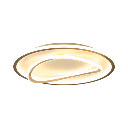Lampa sufitowa Zuma Line MX3889-1A-3BGT LENS LAMPA SUFITOWA CZARNA-ZŁOTA/BLACK-GOLD