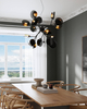 Lampa wisząca By Rydens Turno 4202080-4002 matowy czarny