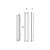 Milagro Kinkiet Wow 20W 3CCT IP54 60cm ML1723