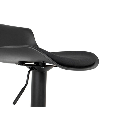 Krzesło barowe SNAP BAR TAP regulowane czarne