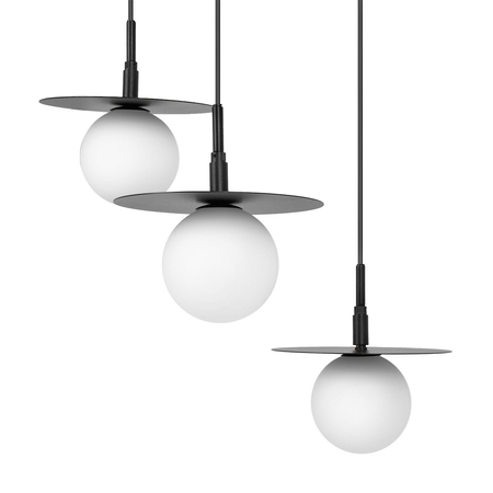Lampa wisząca Kaja SANTE K-5375 czarny, biały