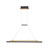 Lampa wisząca Italux Merlot PND-54638F-16W-3K-BK-GD Czarny, złoty