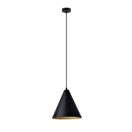 Lampa wisząca REBEL 1 Emibig 1271/1 czarny/złoty