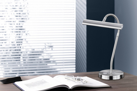 Lampa biurkowa Trio 579790107 srebrny
