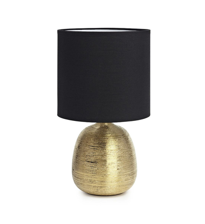 Lampa stołowa Markslöjd OSCAR 107068 czarny/złoty