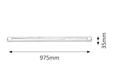 Lampa wewnętrzna Rabalux Band light 2304 biały