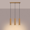Sollux Lighting Lampa wisząca KARBON 3L złoty SL.1556