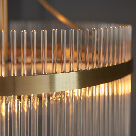 Endon Lighting Lampa wisząca 99167 mosiądz
