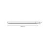 Milagro Szyna natynkowa MAGNETIC TRACK 150cm ML6630 CZARNY