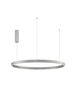 Lampa wisząca Luces Exclusivas BARI - szczotkowanego srebra LE43254