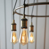 Endon Lighting Lampa wisząca 99914 mosiądz