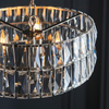 Lampa wisząca Endon Lighting Clifton 104466 nikiel