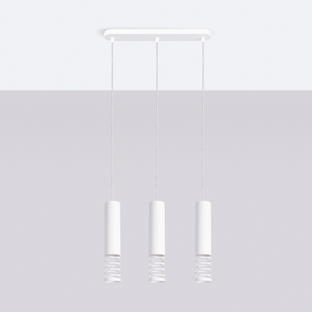 Sollux Lighting Lampa wisząca LAMI 3L biały SL.1688